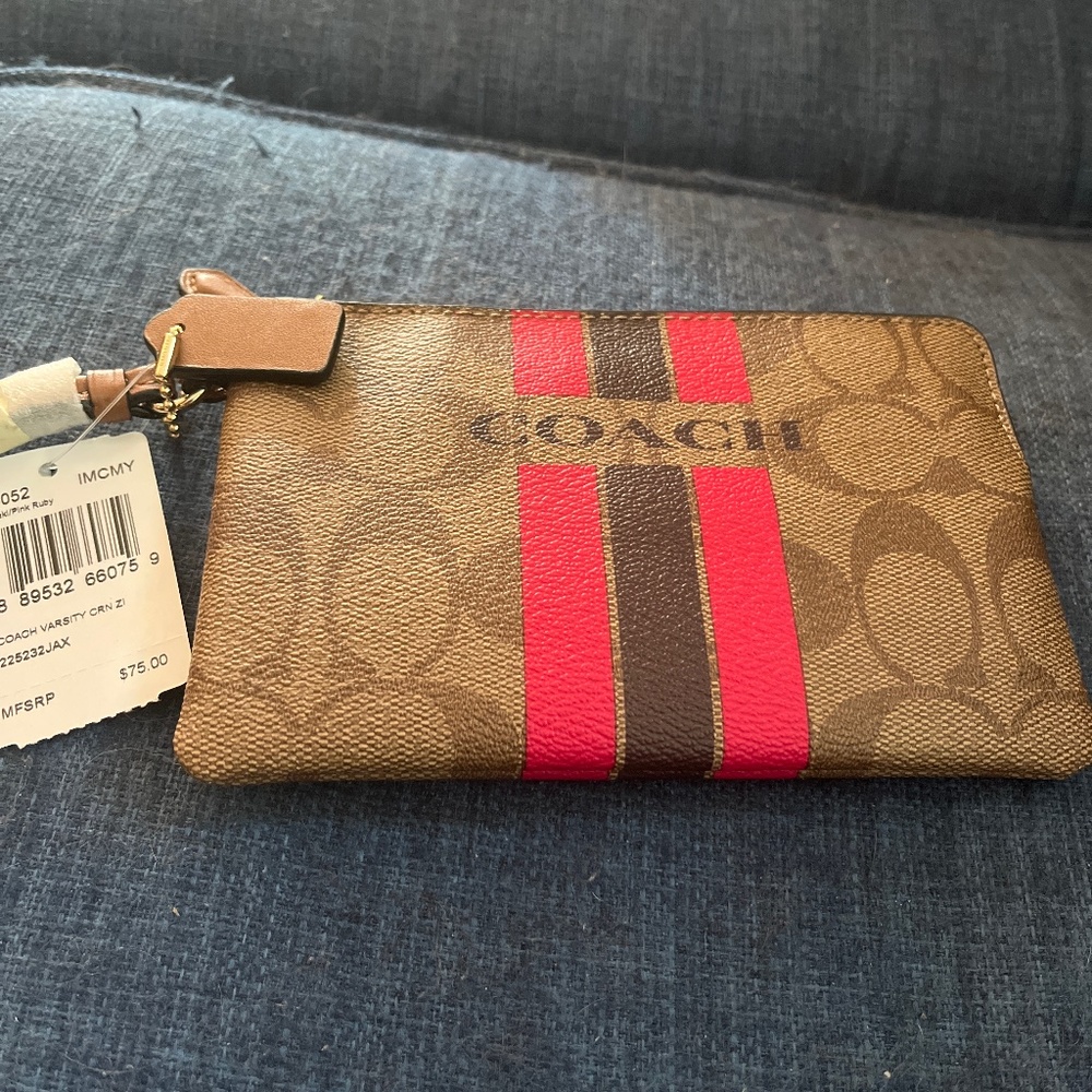 New Coach  Wristlet